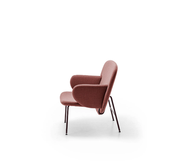 ALA - Fabric armchair with armrests by La Cividina - view 3